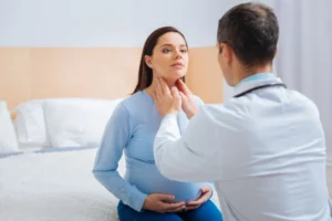 Can a woman with thyroid problems get pregnant